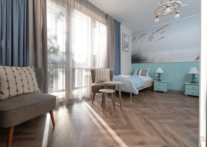 公寓 Two Bedroom 3city With Balcony In By Renters 格但斯克